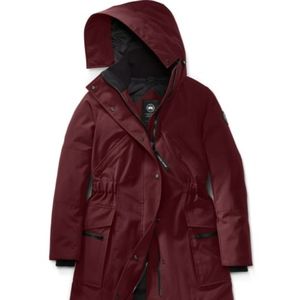 Womens Canada Goose Kinley Parka Black Label